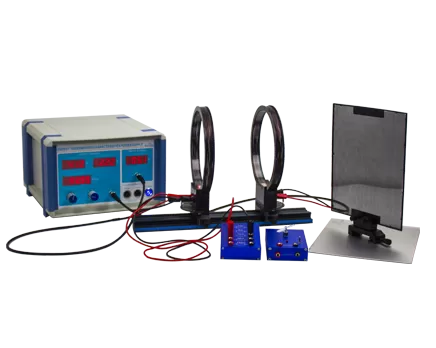 Experiment der Energie übertragungs eigenschaften im elektro magnetischen Feld