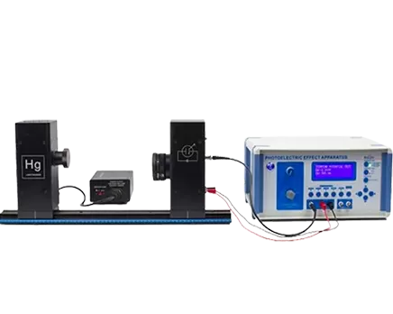 Experimentier gerät für photo elektrische Effekte